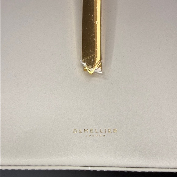 DeMellier Off-White Tokyo Small Shoulder Bag with Gold Hardware - Picture 2 of 12